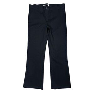 Betabrand Straight Leg Pants XL Black Pull On Work Office Dress Pants